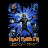 Iron Maiden | “Legacy of the Beast” Short Sleeve Men’s Black T-Shirt – Officially Licensed Rock Band Tee