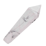 QUARTZ PIPE | WHITE TURQUOISE