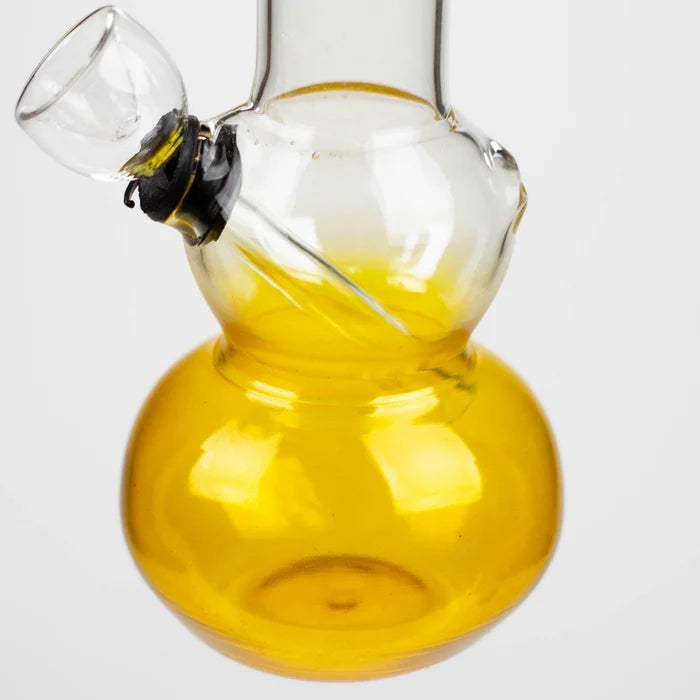 8-Inch Painted Glass Water Bong - Assorted Designs