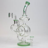 SOUL Glass 9" Recycler Bong & Dab Rig