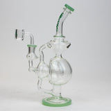 SOUL Glass 9" Recycler Bong & Dab Rig