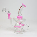 SOUL Glass 8" Recycler Bong – 2-in-1 Dab Rig