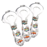 Pulsar VW Bus 4.5-Inch Glass Spoon Pipe 3 Count Set