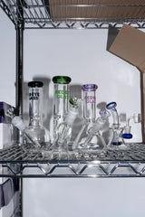 Red Eye Glass® 8" Decal Ice Catcher Beaker Glass Bong