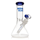 Red Eye Glass® 8" Decal Ice Catcher Beaker Glass Bong