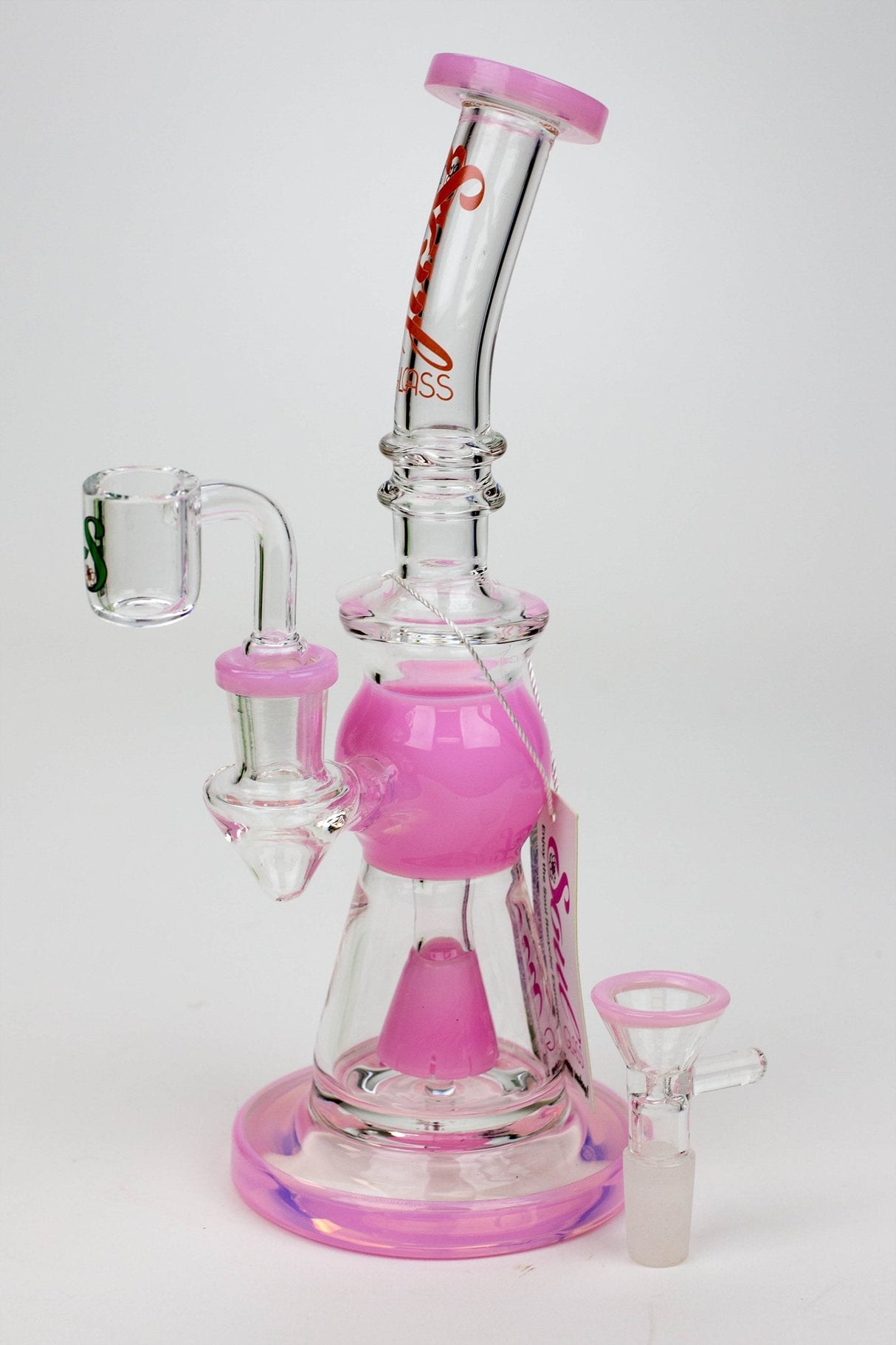 8.2" SOUL Glass 2-in-1 Cone diffuser glass bong