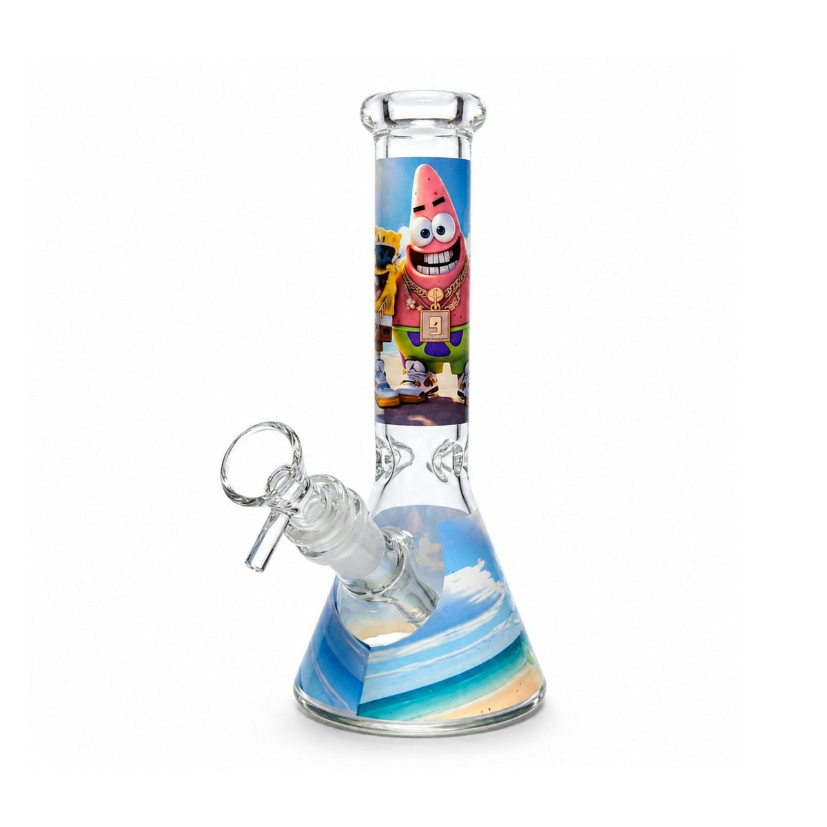 Beach Day 11-Piece Bong Gift Set – 10" Beaker & Accessories