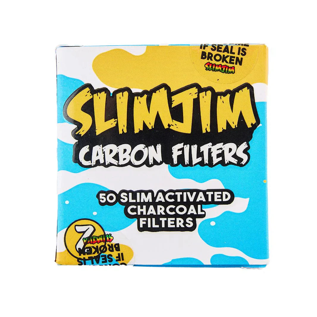 Slimjim Splash 7 mm Carbon Filters - 20 Pack Box