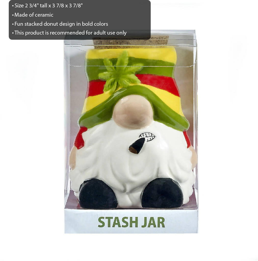 Gnome stash jar